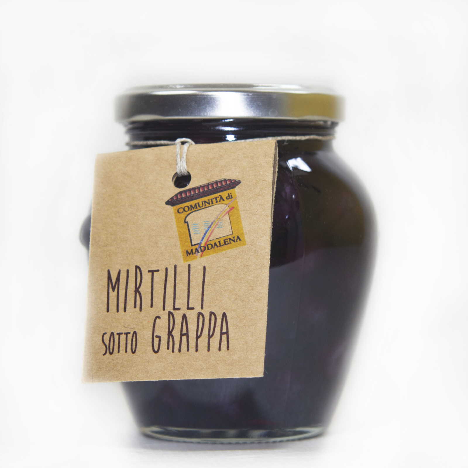 Mirtilli sotto grappa